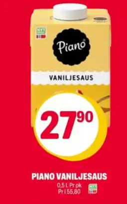 Coop Extra Piano vaniljesaus tilbud