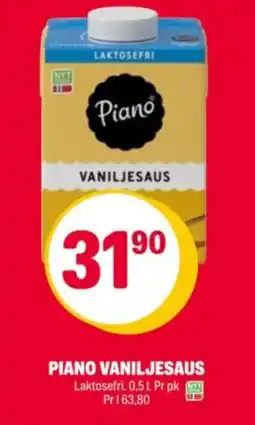 Coop Extra Piano vaniljesaus tilbud