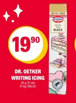 Coop Extra DR. OETKER Writing icing tilbud