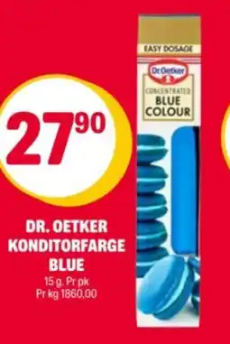 Coop Extra DR. OETKER Konditorfarge blue tilbud
