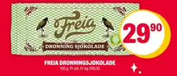 Coop Extra Freia dronningsjokolade tilbud