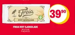 Coop Extra Freia hvit sjokolade tilbud