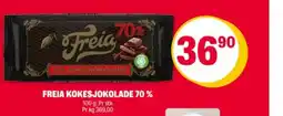 Coop Extra Freia kokesjokolade 70% tilbud