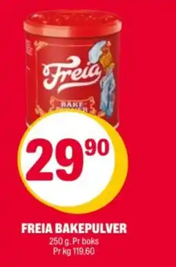 Coop Extra Freia bakepulver tilbud
