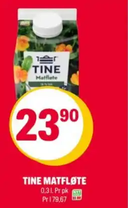 Coop Extra Tine matfløte tilbud
