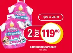 Coop Extra Rainbocorns pocket tilbud