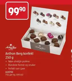 Jula Anthon Berg konfekt tilbud