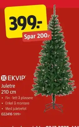 Jula Juletre tilbud