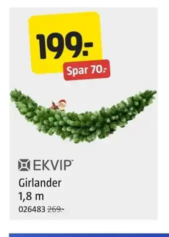 Jula Girlander tilbud