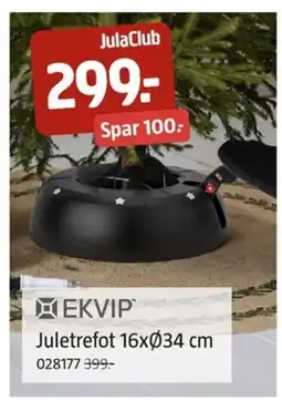 Jula Juletrefot tilbud