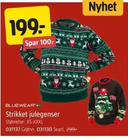 Jula Strikket julegenser tilbud