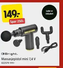 Jula Massasjepistol mini 7,4 V tilbud