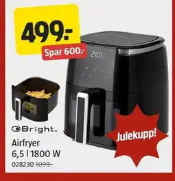 Jula Airfryer 6,5 l 1800 W tilbud