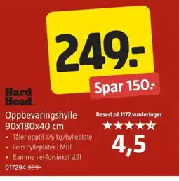 Jula Oppbevaringshylle tilbud