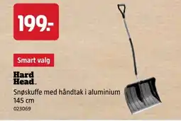 Jula Snøskuffe med håndtak i aluminium tilbud
