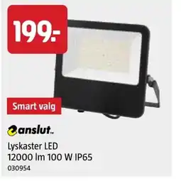 Jula Lyskaster LED 12000 Im 100 W IP65 tilbud