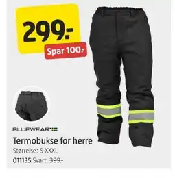 Jula Termobukse for herre tilbud