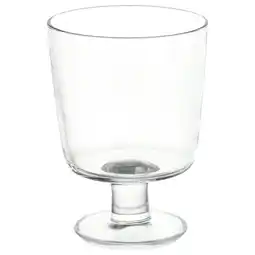 IKEA Ikea 365+ Glass med stett, klart glass, 30 cl tilbud