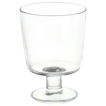 IKEA Ikea 365+ Glass med stett, klart glass, 30 cl tilbud