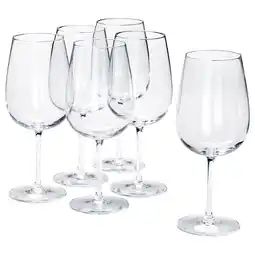 IKEA Storsint Rødvinsglass, klart glass, 68 cl tilbud