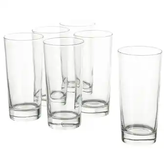 IKEA Godis Glass, klart glass, 40 cl tilbud