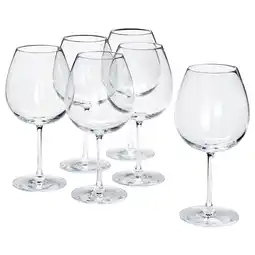 IKEA Storsint Rødvinsglass, klart glass, 67 cl tilbud