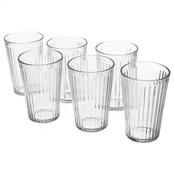 IKEA Vardagen Glass, klart glass, 43 cl tilbud
