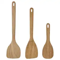 IKEA Majfisk Kjøkkenredskaper, 3 deler, akasie tilbud