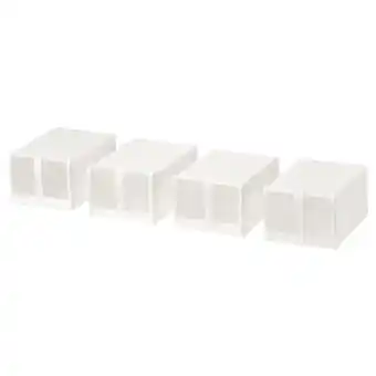 IKEA Skubb Skoeske, hvit, 22x34x16 cm tilbud