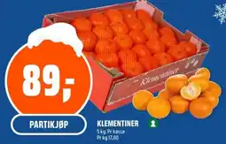 Coop Obs Klementiner tilbud