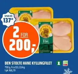 Coop Obs Den stolte hane kyllingfilet tilbud