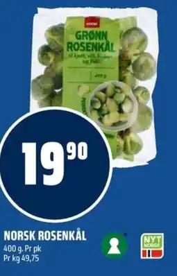 Coop Obs Norsk rosenkål tilbud