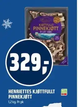Coop Obs Henriettes kjøttfullt pinnekjøtt tilbud