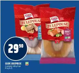 Coop Obs Gilde Julepølse tilbud