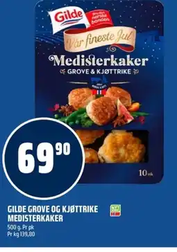Coop Obs Gilde Grove og kjøttrike medisterkaker tilbud