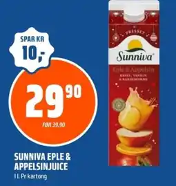 Coop Obs Sunniva Eple & appelsinjuice tilbud