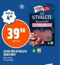 Coop Obs Gilde Vår utvalgte roastbiff tilbud