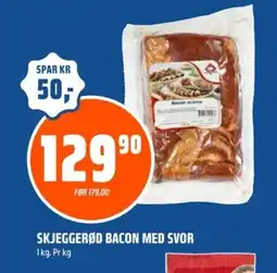 Coop Obs Skjeggerød Bacon med svor tilbud