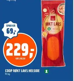 Coop Obs Coop Røkt laks helside tilbud