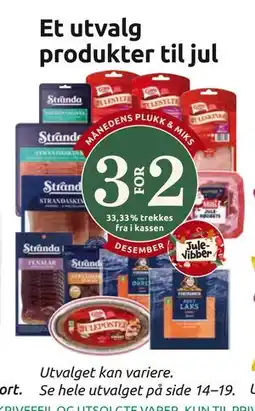 Joker Et utvalg produkter til jul tilbud