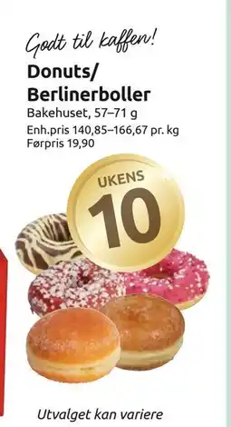 Joker Donuts/ Berlinerboller tilbud