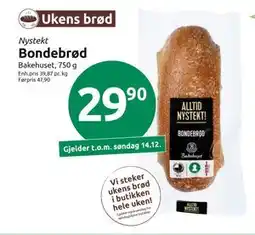 Joker Bondebrød tilbud