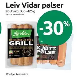Joker Leiv Vidar pølser tilbud