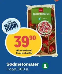 Coop Obs Sødmetomater, Medlemspris tilbud