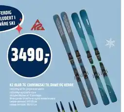 Coop Obs K2 BLUR 76 CARVINGSKI TIL DAME OG HERRE tilbud