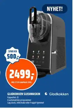 Coop Obs GLADKOKKEN SLUSHMASKIN tilbud