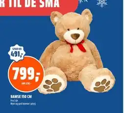 Coop Obs BAMSE 150 CM tilbud