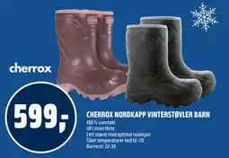 Coop Obs CHERROX NORDKAPP VINTERSTØVLER BARN tilbud