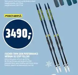 Coop Obs FISCHER TWIN SKIN PERFORMANCE MEDIUM OG STIFF FELLSKI tilbud