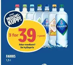 Coop Obs FARRIS, Medlemspris tilbud